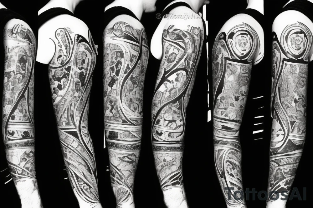 Throwing dart with lettering tattoo idea