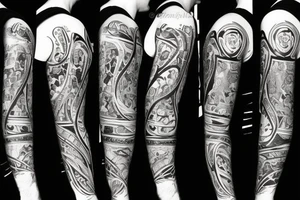 Throwing dart with lettering tattoo idea