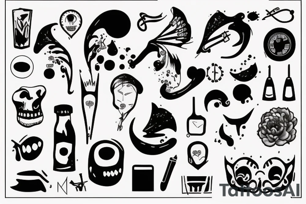 Frustrations in life tattoo idea