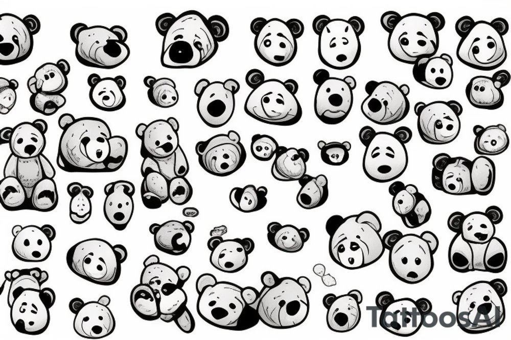 Teddy Bear tattoo idea