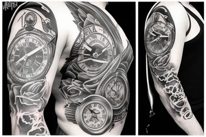 Running out of time tattoo idea