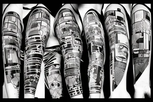 1974 cyberpunk tattoo idea