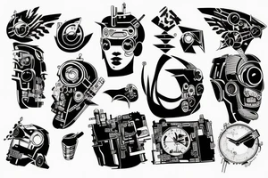 1974 cyberpunk tattoo idea