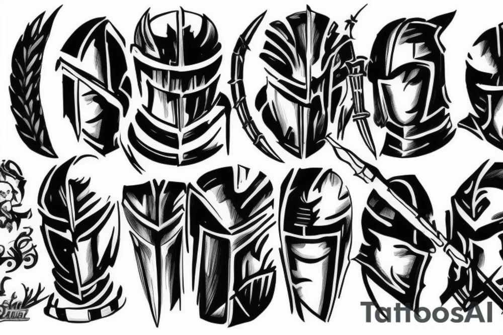 spartan tattoo idea