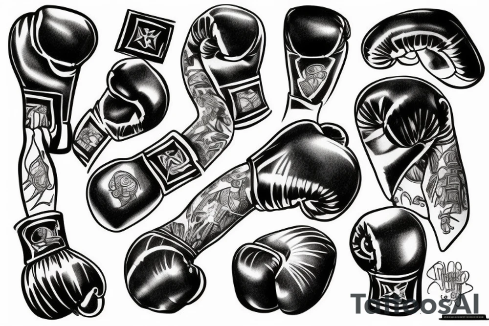 boxing tattoo idea