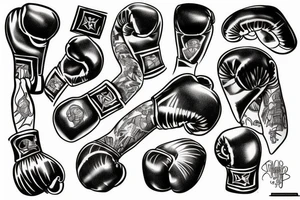 boxing tattoo idea