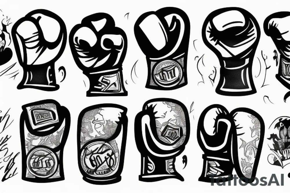 boxing tattoo idea