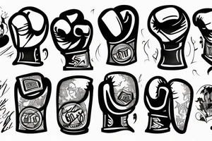 boxing tattoo idea