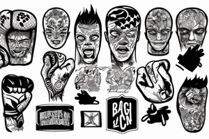 boxing tattoo idea