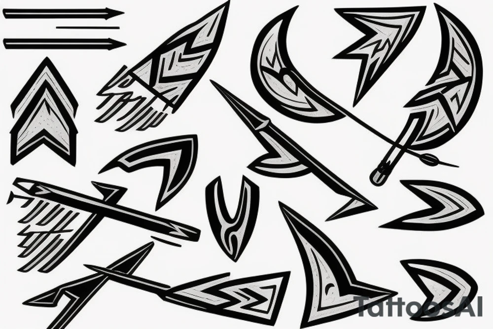 Arrow tattoo idea