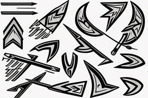 Arrow tattoo idea