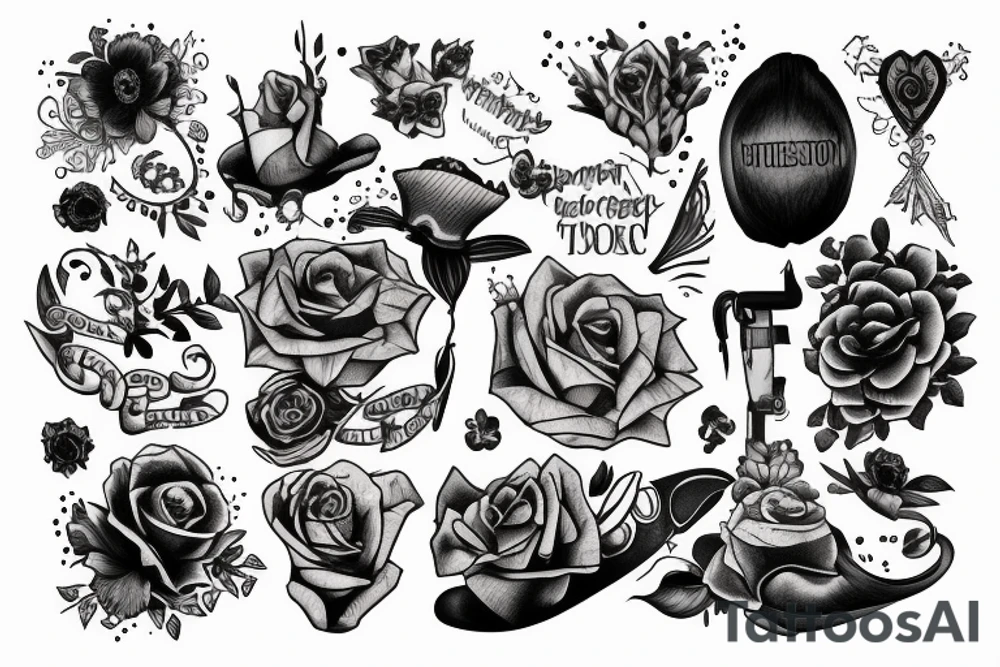 Depression tattoo tattoo idea