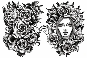 Women arm tattoo tattoo idea