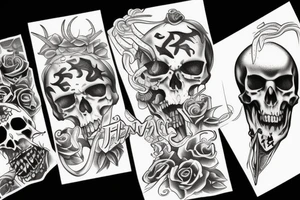 8 death sin tattoo idea