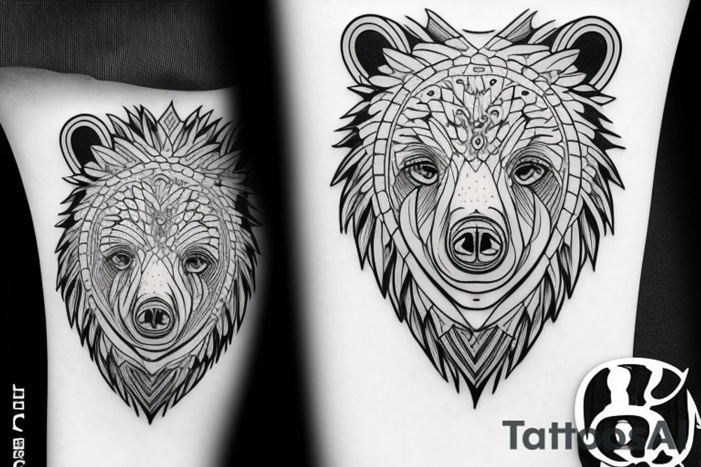 Tech Bear tattoo idea