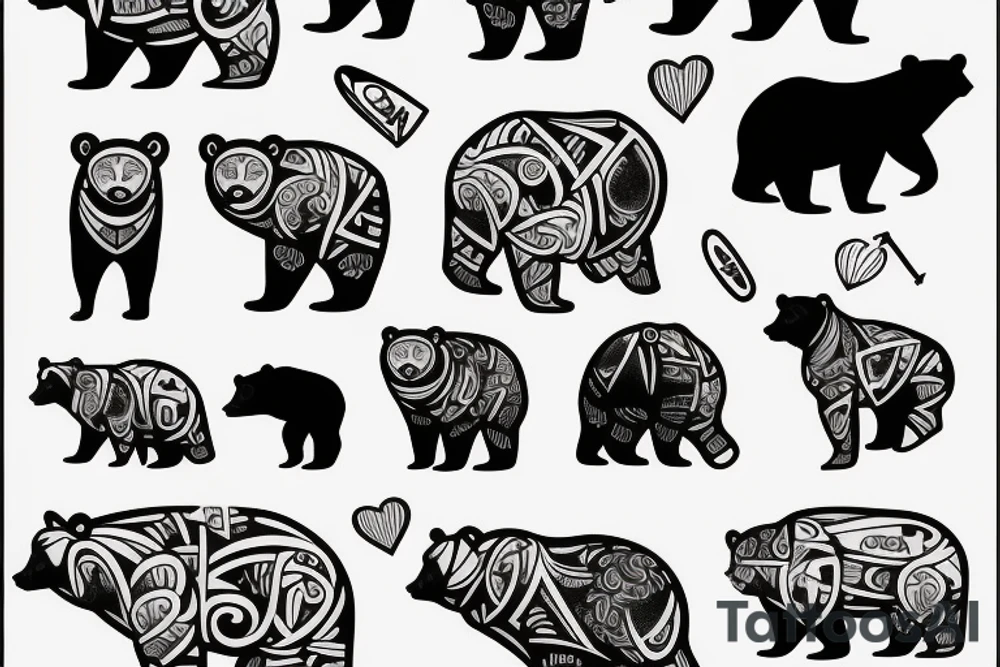 Tech Bear tattoo idea