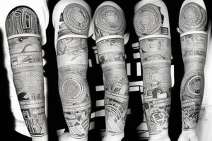 Computer tattoo tattoo idea