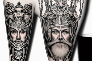 Gott odin himmelstreppe tattoo idea