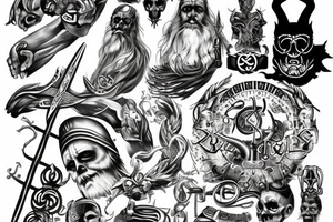 Gott odin tattoo idea