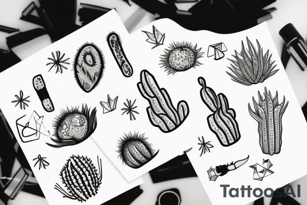 cactoos tattoo idea