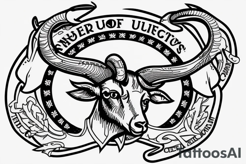 Bighorn sheep, unites states marine corps emblem and and rod of asclepius tattoo idea