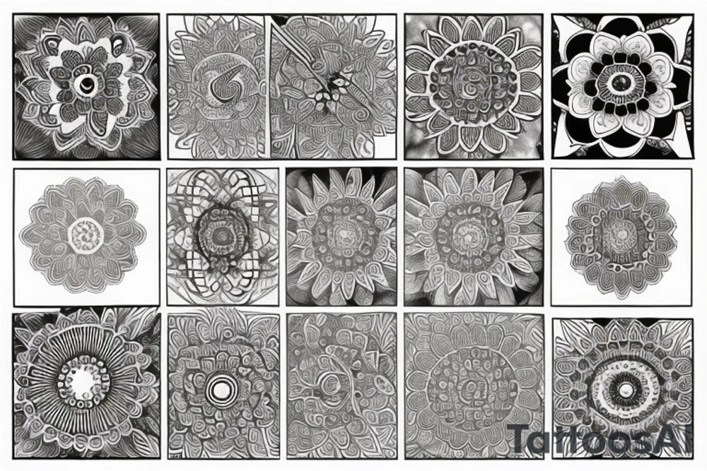 mandala tattoo idea