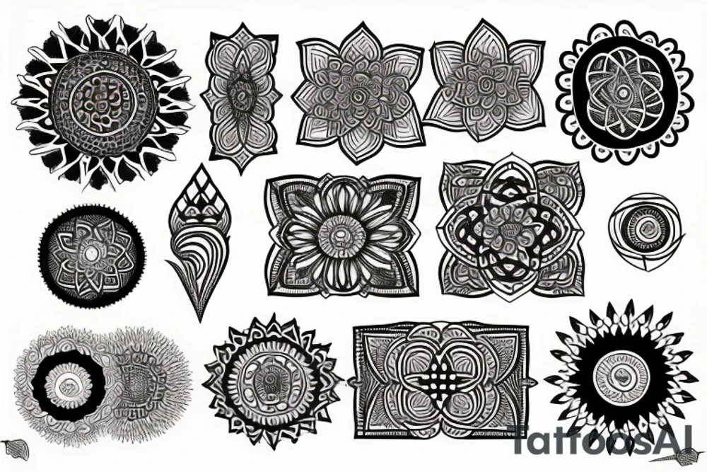mandala tattoo idea