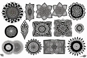 mandala tattoo idea