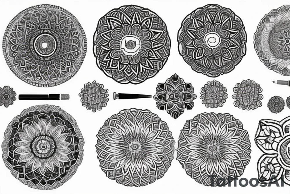 mandala tattoo idea