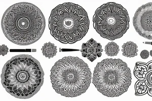 mandala tattoo idea