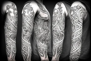 Epic elvish writing tattoo idea