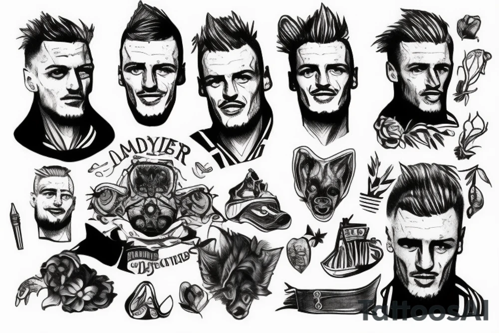 jamie vardy tattoo idea