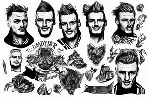 jamie vardy tattoo idea