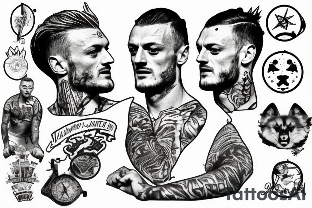 jamie vardy tattoo idea