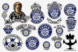 leicester city fc tattoo idea