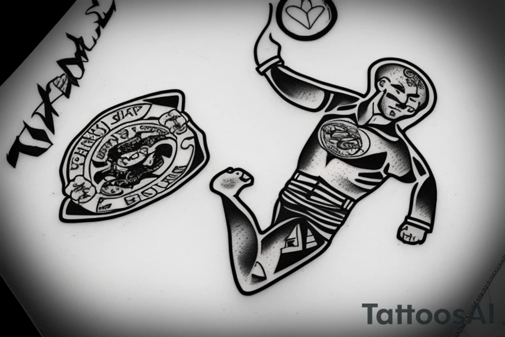 Brazilian Jiu Jitsu, costa rica tattoo idea