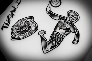Brazilian Jiu Jitsu, costa rica tattoo idea