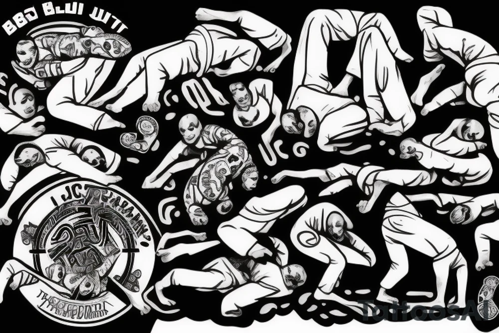 Brazilian Jiu Jitsu, costa rica tattoo idea