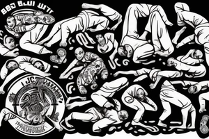 Brazilian Jiu Jitsu, costa rica tattoo idea