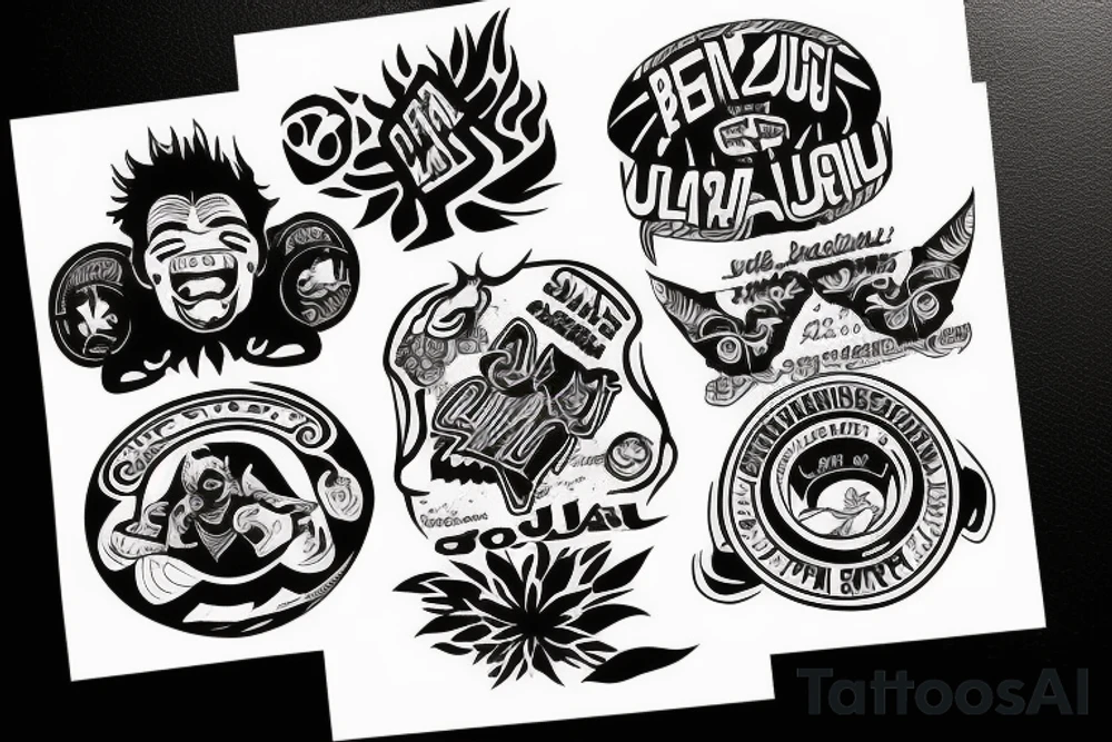 Brazilian Jiu Jitsu, costa rica tattoo idea
