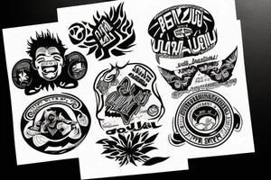 Brazilian Jiu Jitsu, costa rica tattoo idea