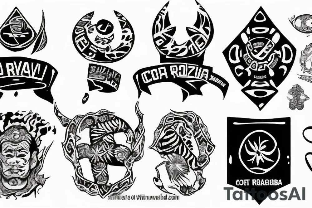 Bjj, Costa Rica,ocean tattoo idea