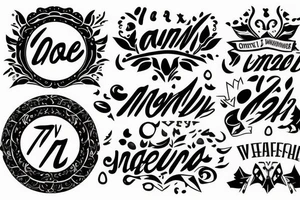 One word 7 letters maximum
Meaningfull tattoo idea
