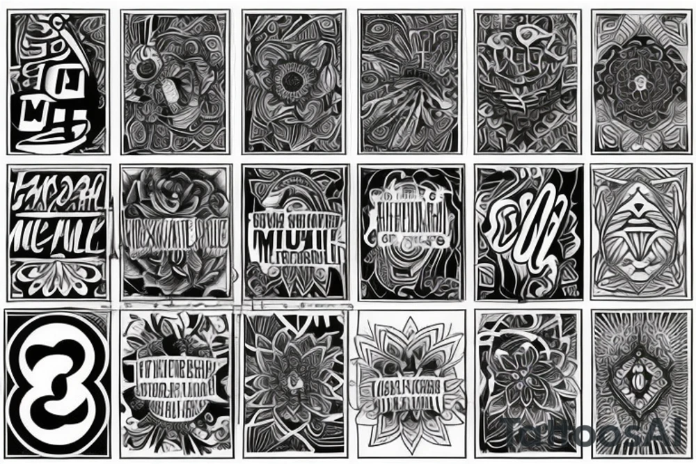 One word 7 letters maximum
Meaningfull tattoo idea