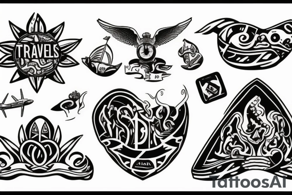 Travel 
Ireland tattoo idea