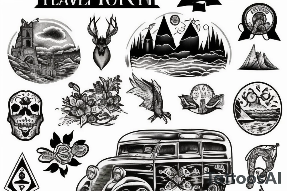 Travel 
Ireland tattoo idea