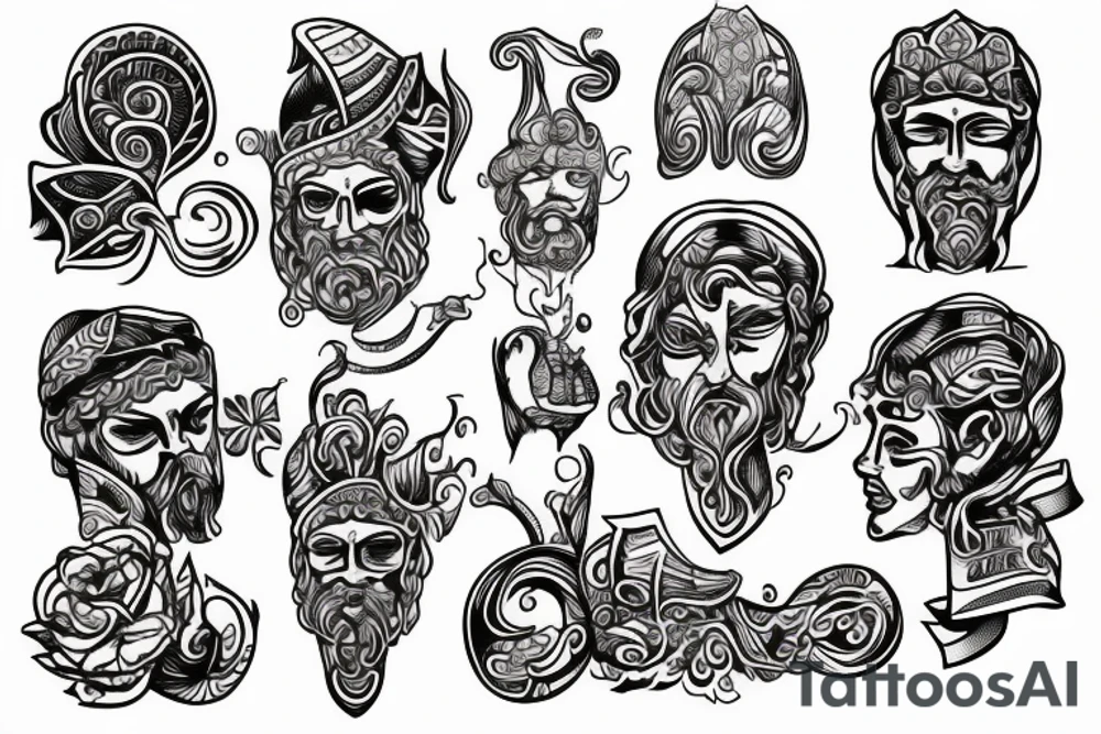 greek tattoo idea