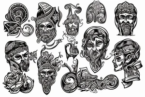 greek tattoo idea