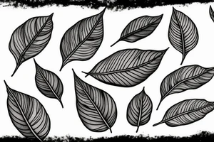 Kratom leaf tattoo idea