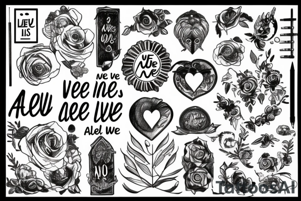 All we need is love tattoo idea